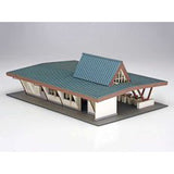 ACM-005 駅舎シリーズ05：1/150“地方駅舎/伊豆高原駅タイプ” ペーパーモデルキット あまぎモデリングイデア (コピー)