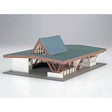 ACM-005 駅舎シリーズ05：1/150“地方駅舎/伊豆高原駅タイプ” ペーパーモデルキット あまぎモデリングイデア (コピー)