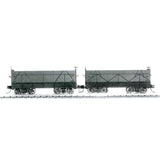 Nゲージ 国鉄 セキ1 石炭車 タイプA,タイプB 2両セット ワールド工芸