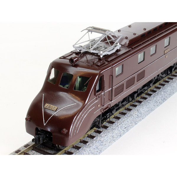 ワールド工芸 国鉄EF55 完成品 ディテールアップ - 鉄道模型