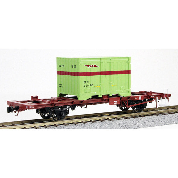 競売 コラ1(チラ1)形 国鉄 16番 コンテナ車 鉄道模型 – ワールド工芸 その他
