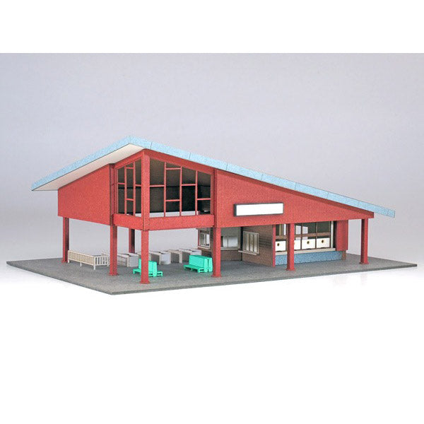 線路の無い鉄道模型　国鉄風駅舎 線路の無い鉄道模型 国鉄風駅舎 線路の無い鉄道模型 国鉄風駅舎